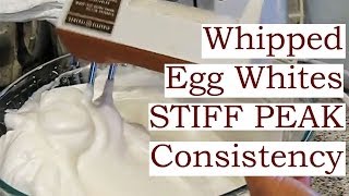 How to WHIP EGG WHITES to STIFF PEAKS  Whipped Eggs  How to Beat Egg Whites to Stiff  HomeyCircle [upl. by Orelu]