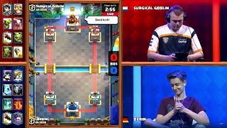 ¡Surgical Goblin vs Berin  Duelo grandioso por la Crown Championship de Clash Royale  TheCryEc [upl. by Ziagos]