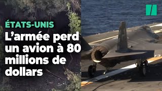 Un avion de chasse disparaît aux ÉtatsUnis [upl. by Gurolinick]