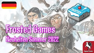 Frosted Games DE Neuheiten Sommer 2022  Pegasus Spiele [upl. by Dimitry]