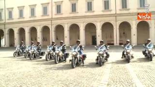 Le nuove Moto Guzzi al Quirinale [upl. by Gee]