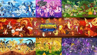 ALL Dynamons Evolution in Dynamons World dynamonsking dynamonsworld [upl. by Yelroc]