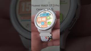 Huawei Watch GT 3 Pro Ceramic White внешний вид 2 huaweismartwatches [upl. by Nnylaj]