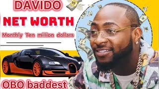 Davido net worth cars houses source of income 2024 [upl. by Shayn]