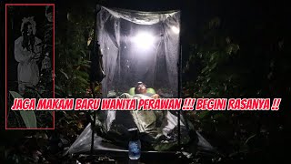 SOLO CAMPING DENGAN KELAMBU DIPEMAKAMAN HUTANJAGA MAYIT PENASARAN [upl. by Tivad870]