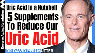 WHY Uric Acid Is Bad For Longevity 5 SUPPLEMENTS To Reduce It  Dr David Perlmutter Interview Clips [upl. by Iman]