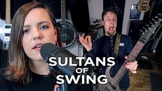 Sultans of Swing metal cover by Leo Moracchioli feat Mary Spender [upl. by Anitnoc]