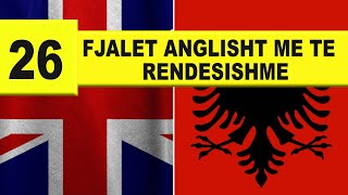 26 Fjalet anglisht me te rendesishme dhe me te perdorura I video 427 [upl. by Ridinger]