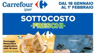 VOLANTINO  ANTEPRIMA⚠️ CARREFOUR 🛒 DAL 18 GENNAIO ALL1 FEBBRAIO 2024 TANTI♡VOLANTINIVOLANTINO [upl. by Perot495]