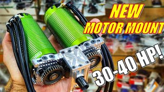 NEW TWIN Motor Mount amp Castle Speedrun Motors How to Install Twin PPS Mount twin brushless motors [upl. by Elraet384]