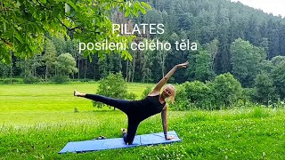 PILATES  POSÍLENÍ CELÉHO TĚLA20 minutFull body Pilates workout [upl. by Lobel]