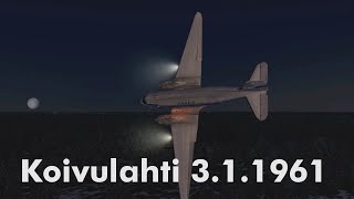 AY311 Koivulahden lentoonnettomuus  Flygolyckan i Kvevlax  Koivulahti Plane Crash [upl. by Renaud]