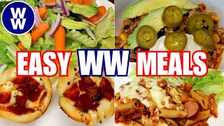 Whats For Dinner 32  Easy Family Friendly WW Weight Watchers Recipes NEW MINI DEEPDISH PIZZAS [upl. by Germain]