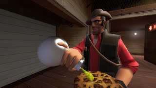 TF2 Sniper gives TF2 Medic a pie GMOD [upl. by Hilaire40]