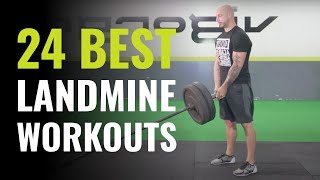 24 Of The Best Landmine Exercises To Spice Up Your Workout I Luka Hocevar [upl. by Harshman]