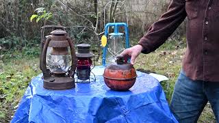 Vintage Kerosene Lanterns Types  Use  History  Vintage BS [upl. by Laubin]