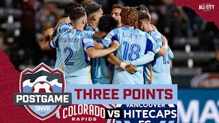 Rafael Navarro scores to give the Rapids the win at home vs the Vancouver Whitecaps [upl. by Lyckman]