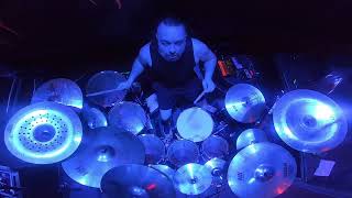 Martin Marthus Skaroupka  Cruelty Brought Thee Orchids Cradle of Filth drum cam 2024 [upl. by Eitra779]