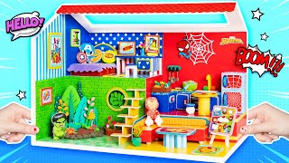 Build Avengers Dream Playhouse Creative DIY Tips and Cute Decorations ❤️ Miniature House [upl. by Louanne]