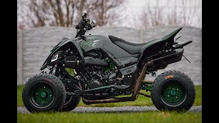 🔥Yamaha Raptor Super Charged 224 HP 🔥 Swap Kawasaki H2🚀🚀🚀 [upl. by Ayotna]