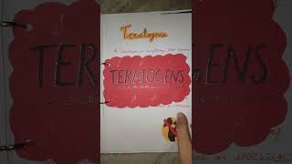 class 12 biology project effect of teratogens on embryo development 😍😍 [upl. by Nevaeh]