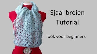 Tutorial sjaal breien ook voor beginners [upl. by Betty]