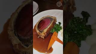 Gordon Ramsay restaurant Philippines Gordon Ramsay Bar amp Grill Newport World Resorts Beef Wellington [upl. by Pejsach]