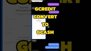 GCREDIT TO GCASH  HOW TO CONVERT GCREDIT TO GCASH gcredit ggivestogcash gcash gcashtutorial [upl. by Moureaux]