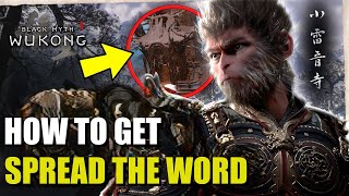 How to get Spread the Word Black Myth Wukong [upl. by Emmit]