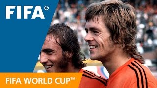 Netherlands 20 Brazil  1974 World Cup  Match Highlights [upl. by Anairt]