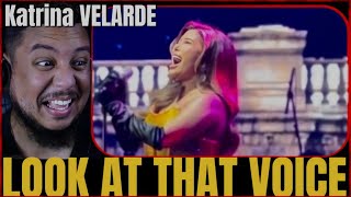 KATRINA VELARDE  LIVE  BRIDGE OVER TROUBLED WATER Sohyang Version VOCAL COACH REACTION [upl. by Dnalor834]