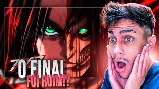 ELE TINHA RAZÃO  React Eren Attack on Titan  AO SOM DO ESTRONDO  7 Minutoz ‹ Ine Games › [upl. by Maria]