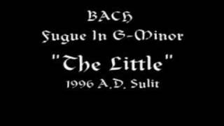 BACH Fugue in GMinor The Little BWV 578 Thank You For Smoking [upl. by Norvol]