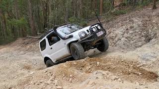 2003 Suzuki Jimny Hill Climb  Ormeau [upl. by Eilyah]