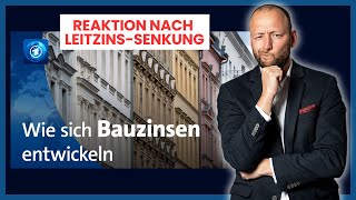 Entwicklung der Bauzinsen 2024 baufinanzierung [upl. by Kreiner]