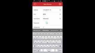 Hikvision iVMS 4500 Mobile App Setup [upl. by Frieder790]