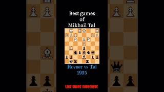 Part 2 Incredible finish by Tal 😱😱 chessolympiad2024 chess shorts ytshorts [upl. by Ahens]