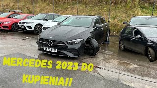 Mercedes 2023 na aukcję VW Golf 6 za 900£ Tanie samochody po wypadkach Laweta [upl. by Quennie]