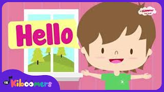 Hello Hello  THE KIBOOMERS Preschool Songs for Circle Time About Emotions [upl. by Sargent469]