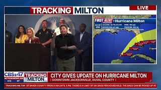 Hurricane Milton Jacksonville mayor gives update on preparations for the storm [upl. by Rafat2]