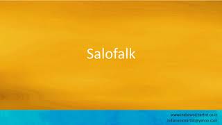 Pronunciation of the words quotSalofalkquot [upl. by Nnyliram198]