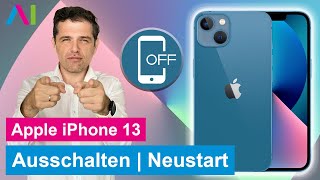 Apple iPhone 13  Ausschalten amp Neustart •  • 📱1️⃣3️⃣ • 🔄 • [upl. by Ecnedurp]