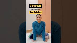 🧘‍♀️💪Control Thyroid  Boost Thyroid Health with Simple Poses [upl. by Nosdivad751]