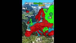 Can I Get A Subscriber From Every European Country romania europe mapper mapping geography [upl. by Kirk]