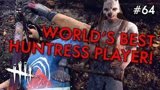 WORLDS BEST HUNTRESS PLAYER Dead By Daylight 64 [upl. by Alyson]