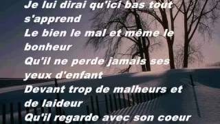 Celine Dion  Je lui dirai  Lyrics [upl. by Elletnuahc]