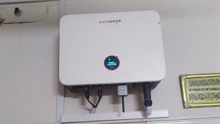 Sunways 10Kw On Grid System Running with Zero Export Device sunways ongridinverter [upl. by Seline]