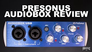 PreSonus AudioBox USB 2x2 Review  Test  Explained [upl. by Gapin]