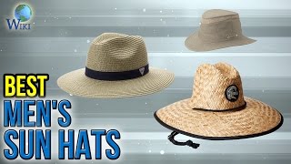 10 Best Mens Sun Hats 2017 [upl. by Nerrot254]