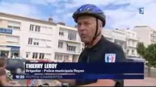 Des quotSegwayquot pour la police municipale de Royan [upl. by Hoi529]